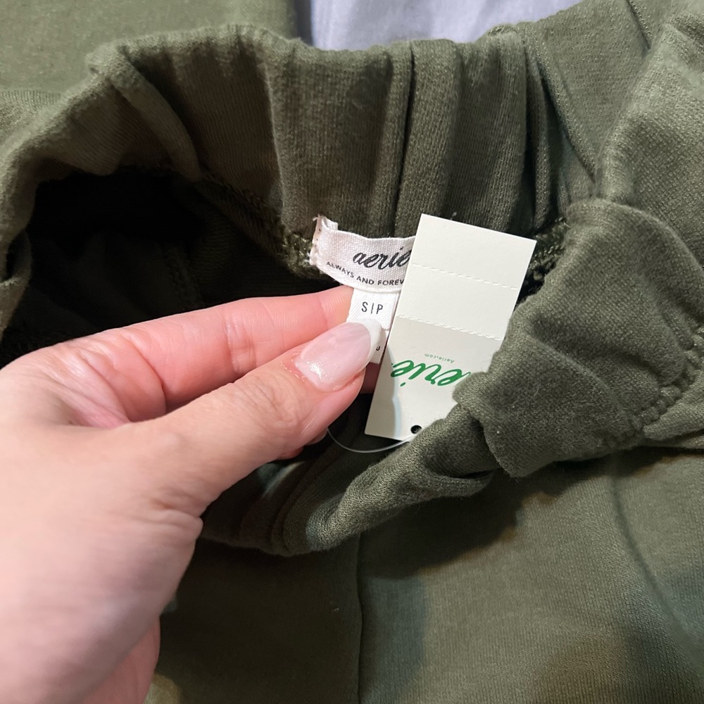 Aerie Jet Setter Jogger - Green NWT - Picture 4 of 4